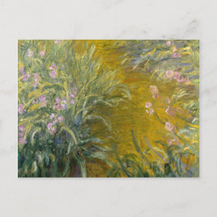 Carte Postale Claude Monet   Chemin à travers les Irises