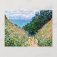 Claude Monet : Chemin de La Cavee Pourville
