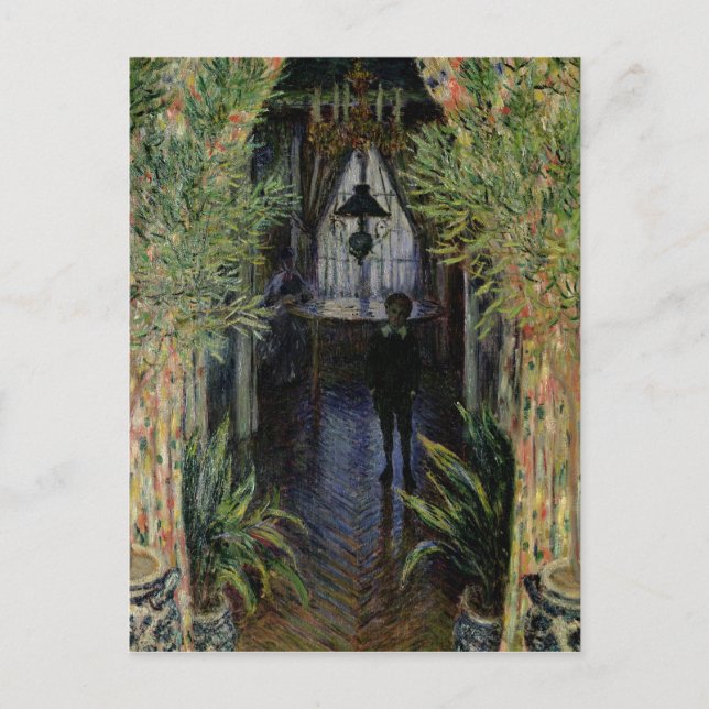 Carte Postale Claude Monet | Coin d'un appartement à Argenteuil (Devant)