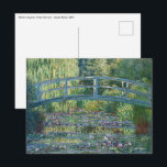 Carte Postale Claude Monet - Eau Lily étang, Harmonie verte<br><div class="desc">Etang Lily,  Harmonie Verte / Le Bassin aux Nympheas,  Harmonie Verte par Claude Monet en 1899</div>