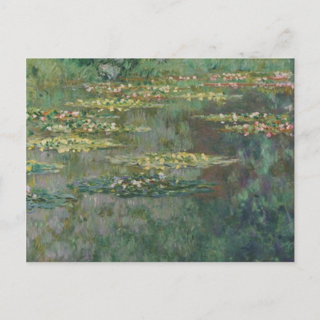 Carte Postale Claude Monet Étang de Nymphéas Galerie d'Art FinHD (Devant)