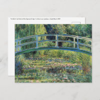 Claude Monet - Etang Lily et Pont Japonais