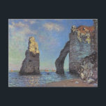 Carte Postale Claude Monet - Falaises à Etretat<br><div class="desc">Produits avec le chef-d’oeuvre impressionniste de Claude Monet "Cliffs at Etretat". Monet était le fondateur et l'un des plus prolifiques du mouvement impressionniste en peinture. Le nom impressionniste vient de sa peinture "Impressions, Sunrise" qui s'est accrochée à la première exposition impressionniste en 1874. Il peignit surtout des paysages et amena...</div>