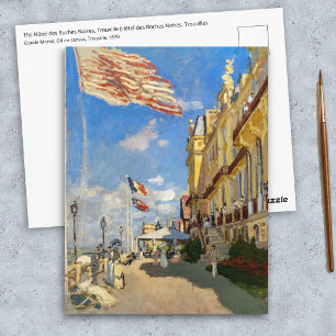 Carte Postale Claude Monet - Hôtel des Roches Noires, Trouville