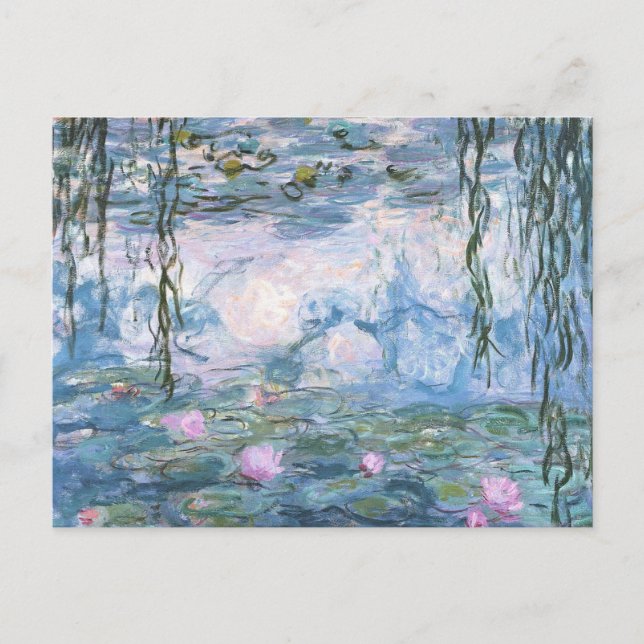 Carte Postale Claude Monet Impressionniste L'Eau Lillies Peintur (Devant)