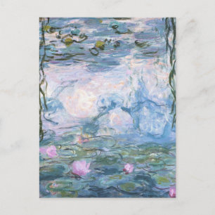 Carte Postale Claude Monet Impressionniste L'Eau Lillies Peintur