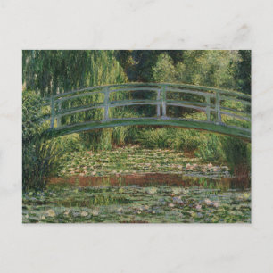 Carte Postale Claude Monet Japon Footbridge & Water Lily Pool