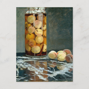 Carte Postale Claude Monet Jar of Peaches
