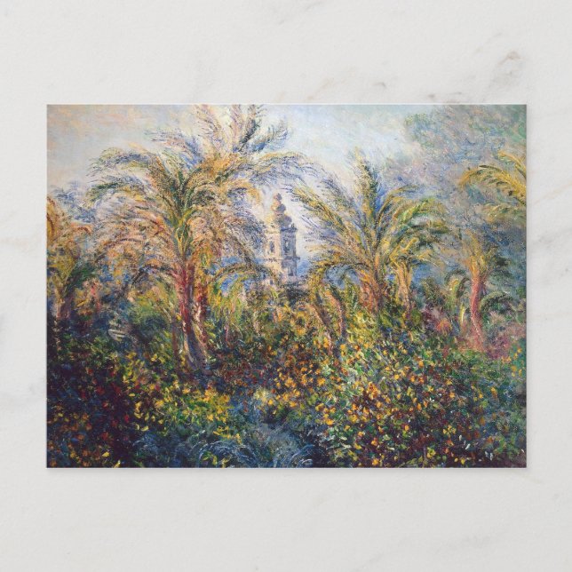 Carte Postale Claude Monet | Jardin à Bordighera (Devant)