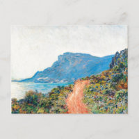 Claude Monet La Corniche près de Monaco