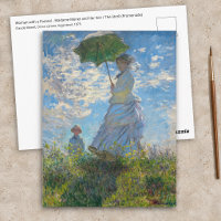 Claude Monet - La Promenade, Femme à l'Ombrelle