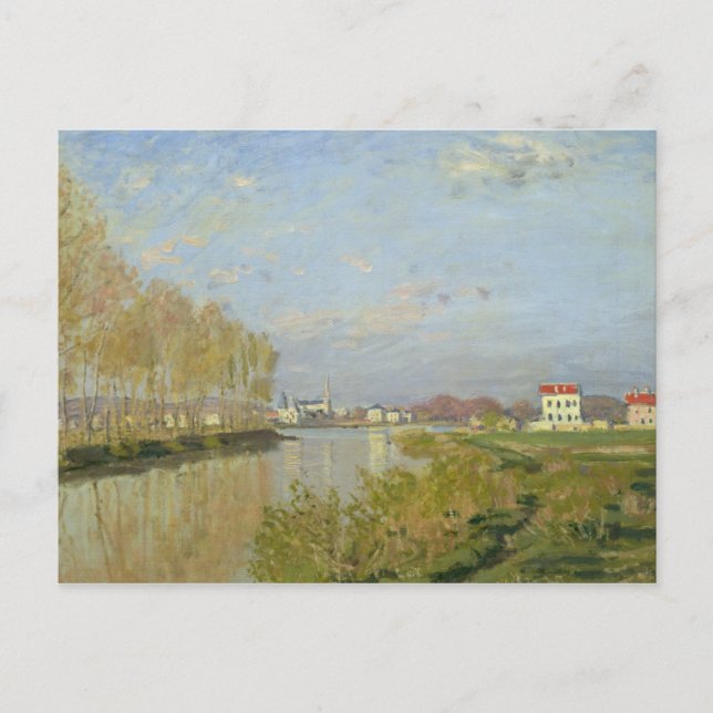 Carte Postale Claude Monet | La Seine à Argenteuil, 1873 (Devant)