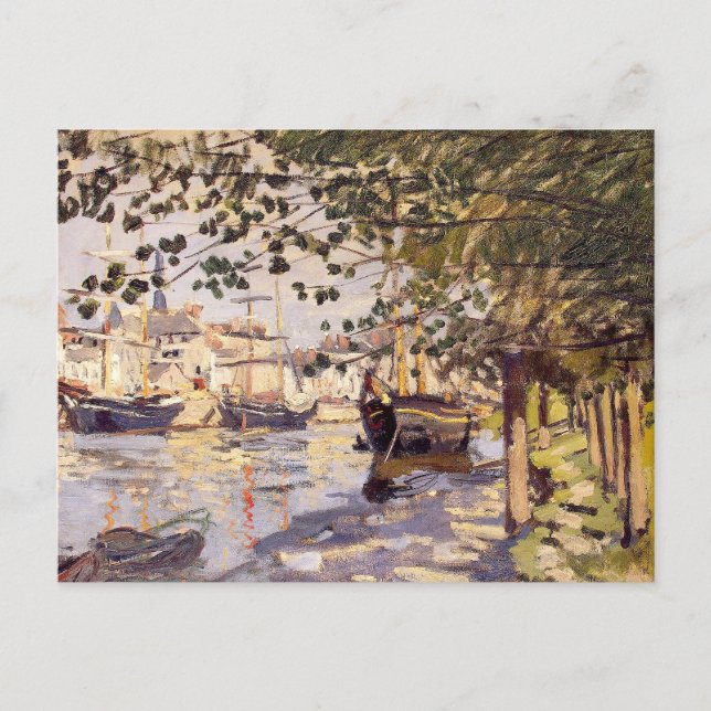 Carte Postale Claude Monet. La Seine à Rouen (Devant)