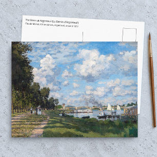 Carte Postale Claude Monet - Le Bassin à Argenteuil
