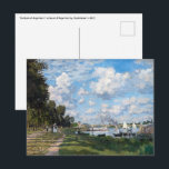 Carte Postale Claude Monet - Le Bassin d'Argenteuil<br><div class="desc">Le bassin d'Argenteuil / Le Bassin d'Argenteuil par Claude Monet en 1872</div>
