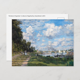 Carte Postale Claude Monet - Le Bassin d'Argenteuil