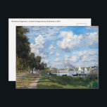 Carte Postale Claude Monet - Le Bassin d'Argenteuil<br><div class="desc">Le bassin d'Argenteuil / Le Bassin d'Argenteuil par Claude Monet en 1872</div>