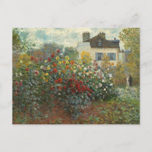 Carte Postale Claude Monet   Le jardin de l'artiste à Argenteuil