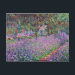 Carte Postale Claude Monet | Le jardin de l'artiste à Giverny<br><div class="desc">Jardin de l'artiste à Giverny,  1900 | par Claude Monet | Lieu de l'art : Musée d'Orsay,  Paris,  France | Artiste français | Numéro de collection d'images : XIR19133</div>
