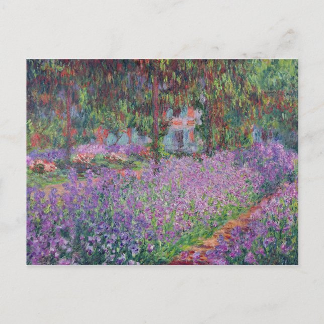 Carte Postale Claude Monet | Le jardin de l'artiste à Giverny (Devant)