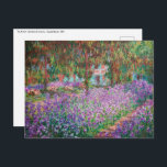 Carte Postale Claude Monet - Le jardin de l'artiste à Giverny<br><div class="desc">Jardin de l'artiste à Giverny / Le Jardin de l'artiste a Giverny - Claude Monet,  1900</div>