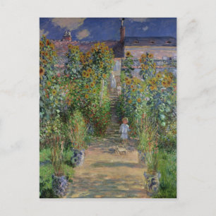 Carte Postale Claude Monet   Le jardin de l'artiste à Vetheuil