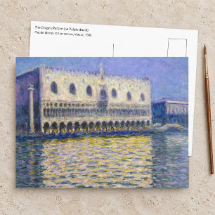 Carte Postale Claude Monet - Le Palais des Doges