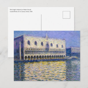 Carte Postale Claude Monet - Le Palais des Doges