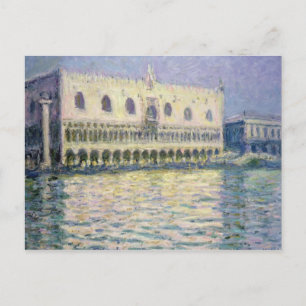 Carte Postale Claude Monet Le Palais Ducal, Venise, 1908