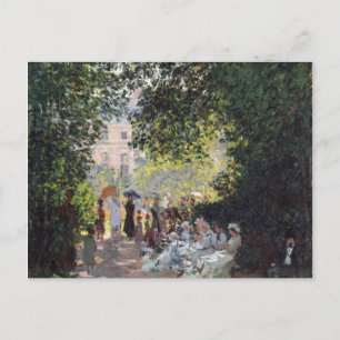 Carte Postale Claude Monet Le Parc Monceau