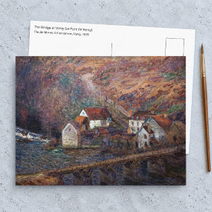 Carte Postale Claude Monet - Le Pont de Vervy