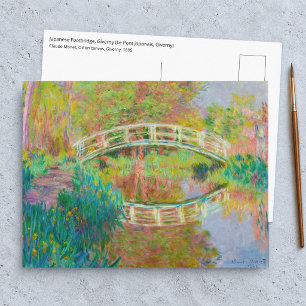 Carte Postale Claude Monet - Le Pont japonais, Giverny