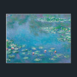 Carte Postale Claude Monet. L'Eau Est Nichée. Impressionnisme fr<br><div class="desc">Carte postale Claude Monet "Water Lilies".</div>