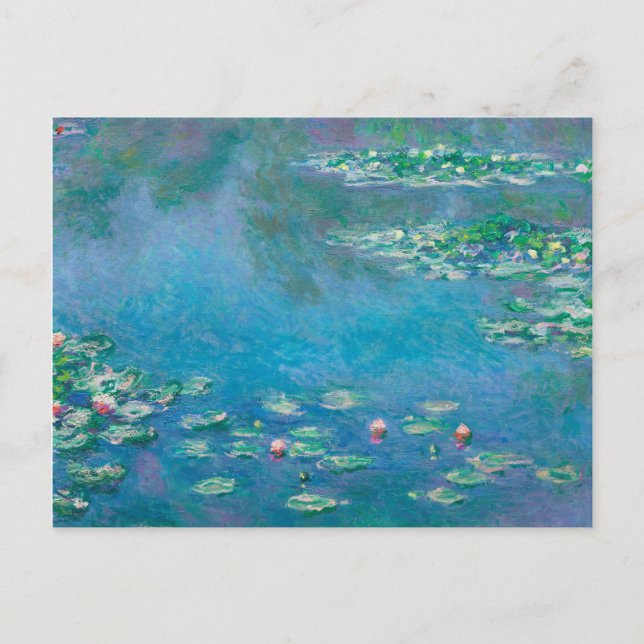 Carte Postale Claude Monet. L'Eau Est Nichée. Impressionnisme fr (Devant)