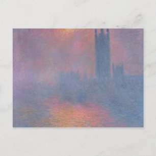 Carte Postale Claude Monet   Les Chambres du Parlement, Londres