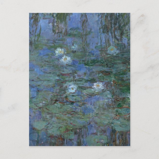 Carte Postale Claude Monet - Lys d'eau (Devant)
