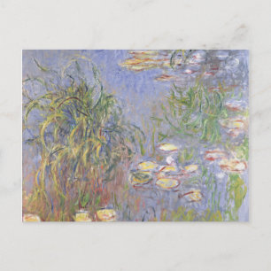 Carte Postale Claude Monet   Lys d'eau, amas d'herbes