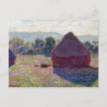 Carte Postale Claude Monet Meules, Milieu du Jour<br><div class="desc">Claude Monet Meules,  Milieu du Jour (Haystacks,  midi)</div>