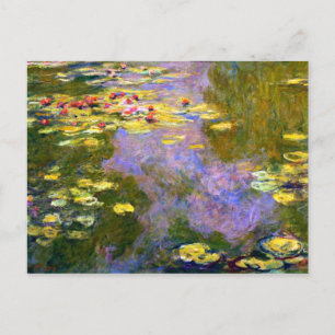 Carte Postale Claude Monet : Nappes d'eau