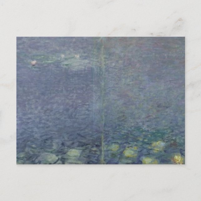Carte Postale Claude Monet | Nénuphar : Matin, 1914-18 (Devant)
