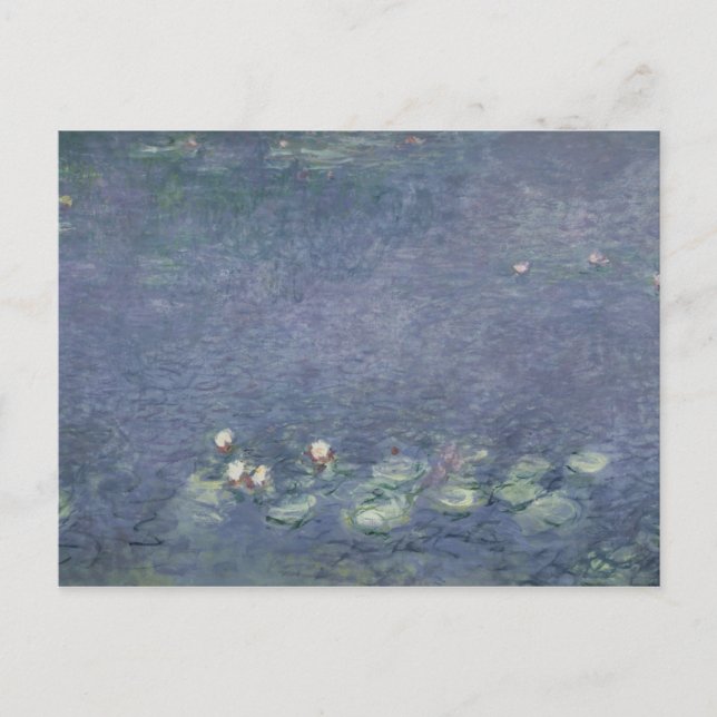 Carte Postale Claude Monet | Nénuphar : Matin, 1914-18 (Devant)