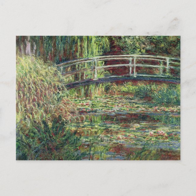 Carte Postale Claude Monet | Nénuphar Pond : Pink Harmony, 1900 (Devant)