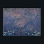 Carte Postale Claude Monet | Nénuphars : Centre des Willows de p<br><div class="desc">Nénuphars : Deux saules pleurants,  section de centre gauche,  1914-18 | par Claude Monet | Lieu de l'art : Musée de l'Orangerie,  Paris,  France | Artiste français | Numéro de collection d'images : XIR75701</div>