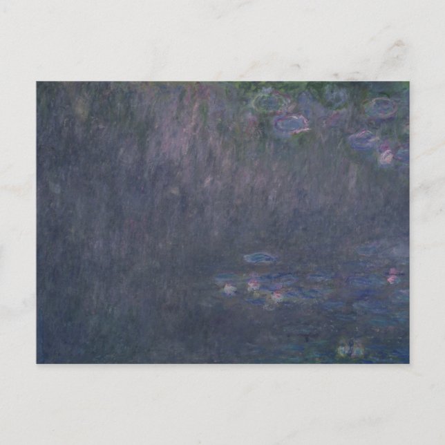 Carte Postale Claude Monet | Nénuphars : Réflexions des arbres (Devant)
