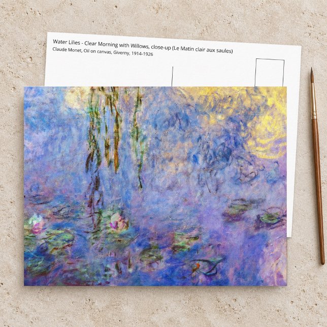 Carte Postale Claude Monet - Nymphéas (Créateur téléchargé)