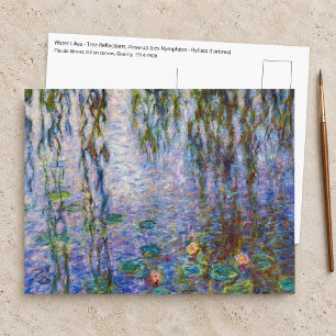 Carte Postale Claude Monet - Nymphéas