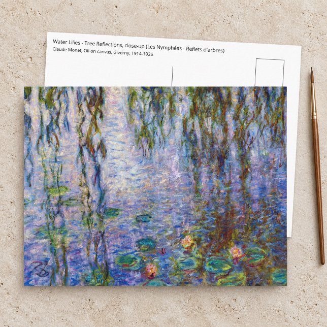 Carte Postale Claude Monet - Nymphéas (Créateur téléchargé)