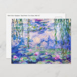 Carte Postale Claude Monet - Nymphéas / Nymphéas 1919<br><div class="desc">Nymphéas (W.1852) - Claude Monet,  Huile sur toile,  1916-1919</div>