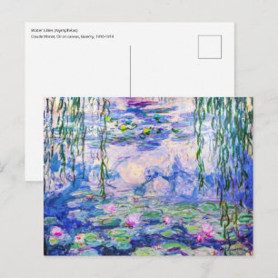 Carte Postale Claude Monet - Nymphéas / Nymphéas 1919