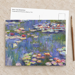 Carte Postale Claude Monet - Nymphéas / Water Lilies
